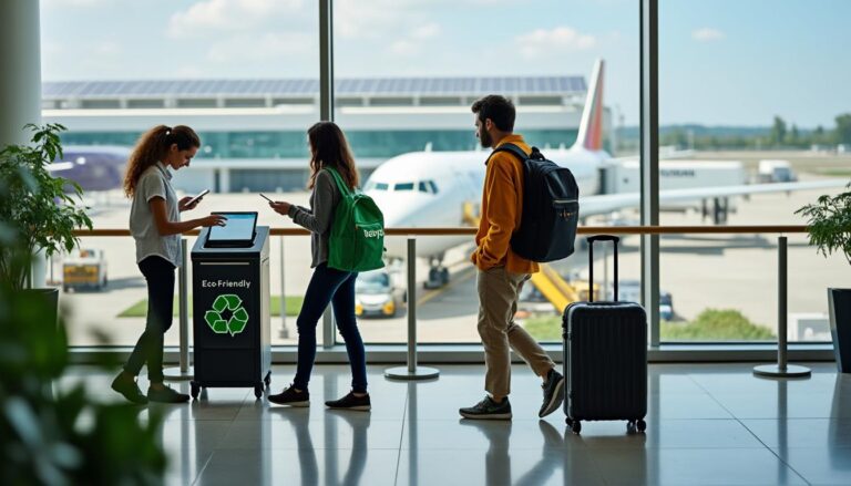 découvrez des conseils pratiques pour diminuer votre empreinte carbone lors de vos voyages en avion et adopter des gestes écoresponsables afin de voyager plus durablement.