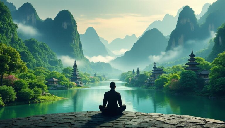 découvrez un itinéraire de six mois en asie mêlant aventures en pleine nature et découvertes spirituelles, pour un voyage inoubliable entre montagnes sacrées, temples paisibles et paysages époustouflants.