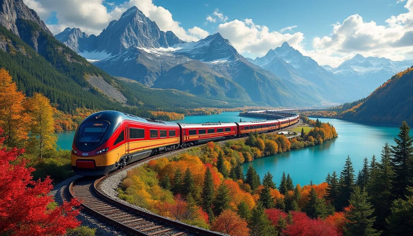 partez à l’aventure avec un tour du monde en train : découvrez des paysages époustouflants, traversez des continents et vivez une expérience unique à chaque étape de ce voyage exceptionnel.