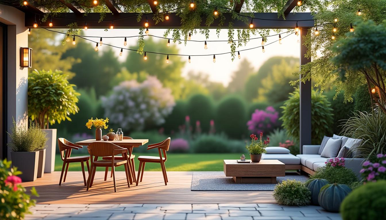 découvrez comment aménager parfaitement votre jardin ou terrasse grâce à nos conseils pratiques pour créer un espace extérieur agréable et fonctionnel.